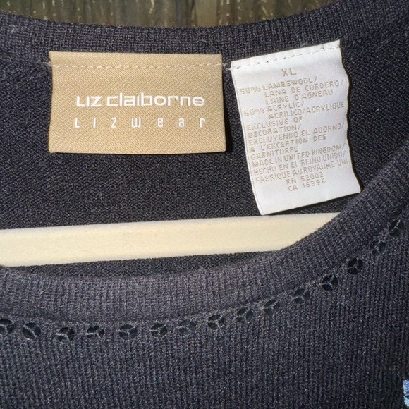 LIZ‎ CLAIBOURNE| WOMENS SWEATER VEST| SIZE XL - Picture 3 of 5